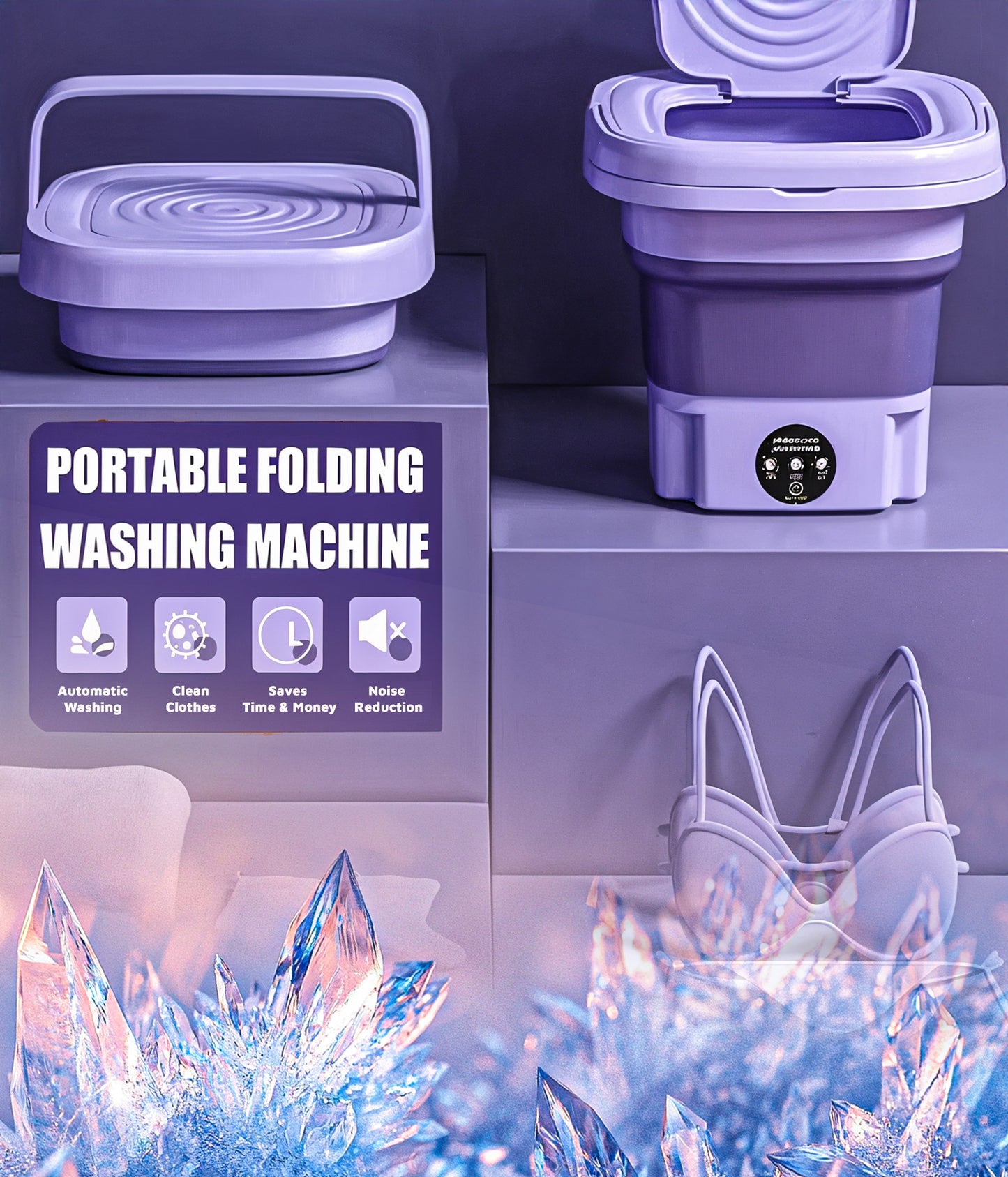 TINY & AUTOMATIC WASHING-MACHINE