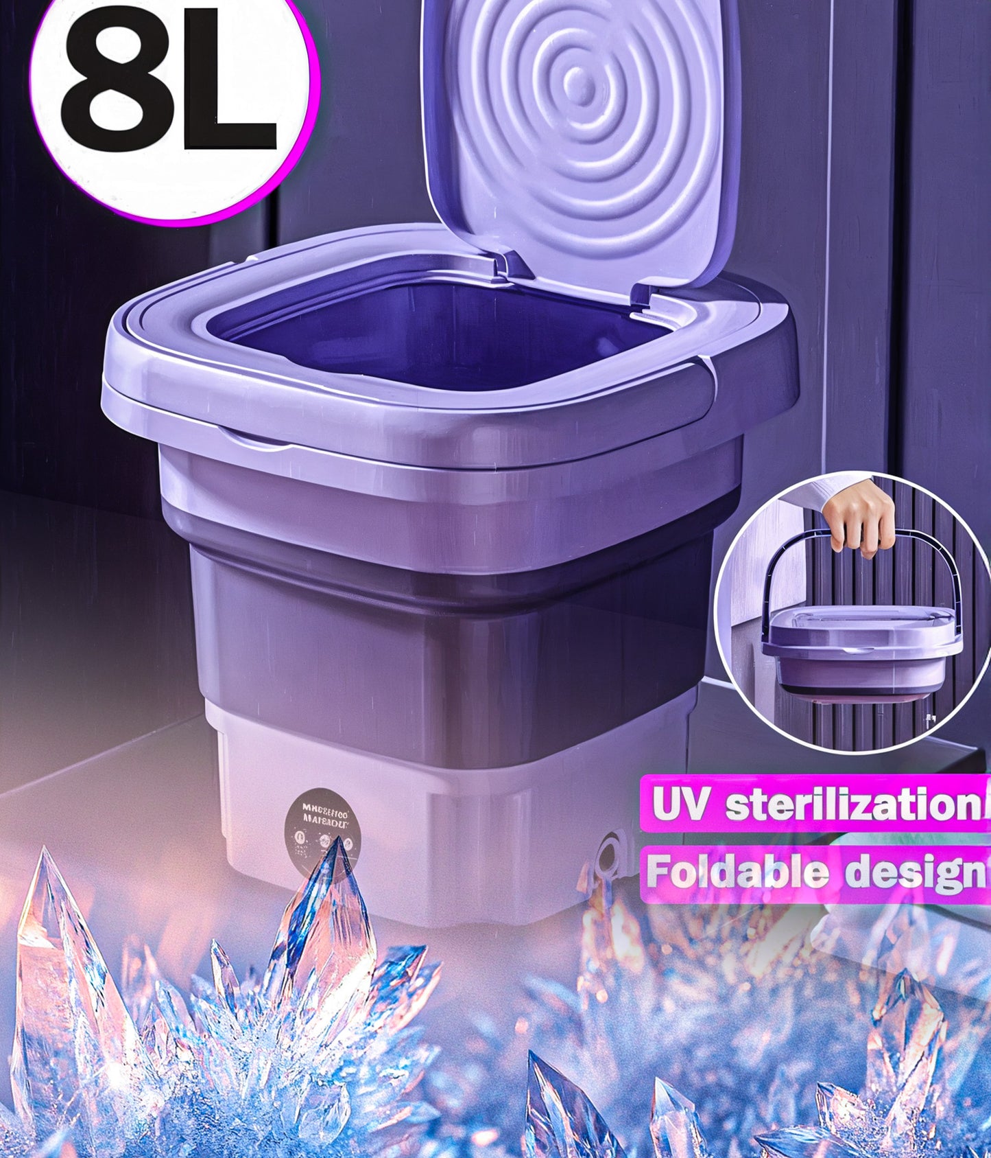 TINY & AUTOMATIC WASHING-MACHINE