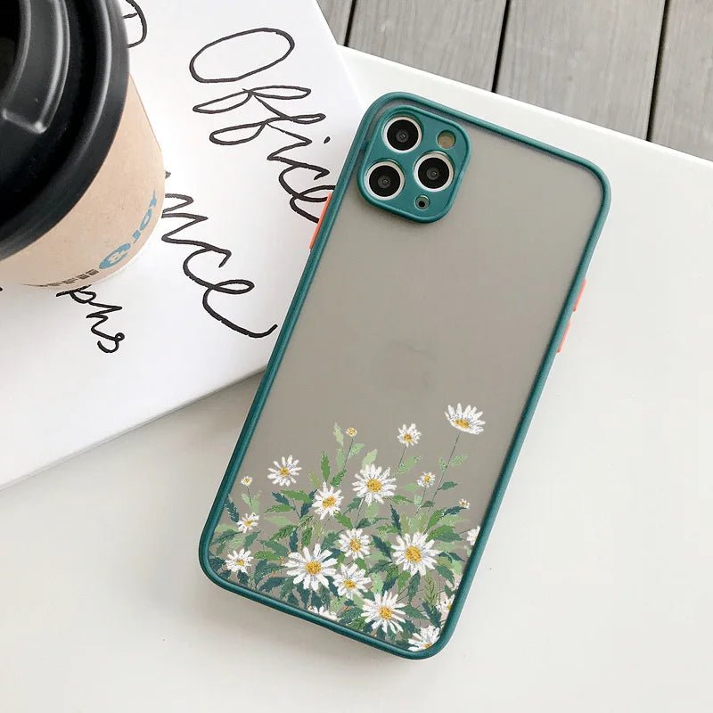 phone-case-MATTE FLOWER CASE-bylumex-iphone-12-13-14-15-pro-max